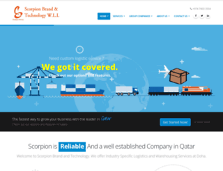 scorpiondoha.com screenshot