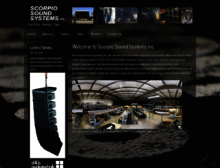 scorpiosound.net screenshot