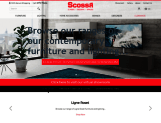 scossa.co.uk screenshot