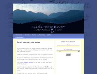 scotchsnap.com screenshot