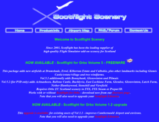 scotflightscenery.com screenshot