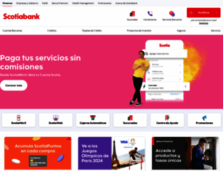 scotiabank.com.mx screenshot