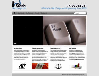 scotiawebdesign.com screenshot