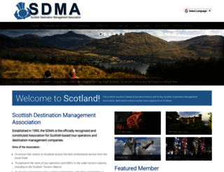 scotland-sdma.org.uk screenshot