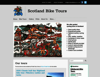 scotlandbiketours.co.uk screenshot