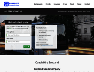 scotlandcoachcompany.co.uk screenshot