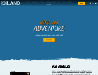 scotlandoverland.com screenshot