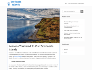 scotlandsislands.com screenshot