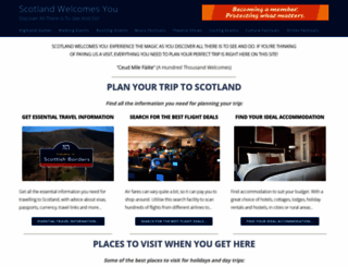 scotlandwelcomesyou.com screenshot