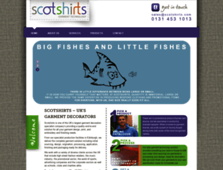 scotshirts.com screenshot