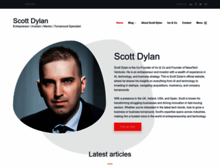 scottdylan.co.uk screenshot