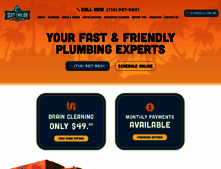 scottenglishplumbing.net screenshot