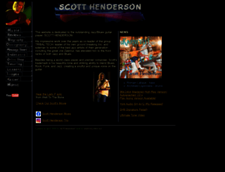 scotthenderson.net screenshot