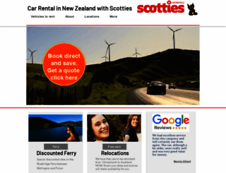 scotties.co.nz screenshot