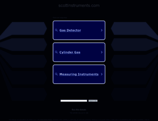 scottinstruments.com screenshot