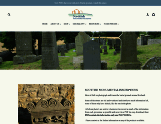 scottish-monumental-inscriptions.com screenshot