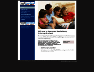 scottishnewspaperprinters.co.uk screenshot
