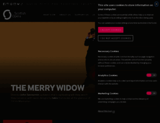 scottishopera.org.uk screenshot
