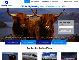 scottishtours.co.uk screenshot