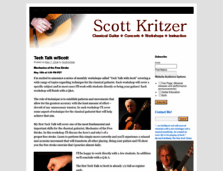 scottkritzer.com screenshot