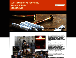 scottmarhofkeplumbingbartlett.com screenshot