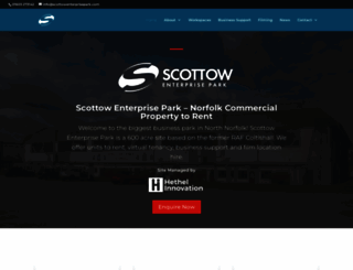 scottowenterprisepark.com screenshot