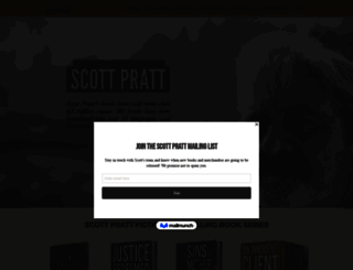 scottprattfiction.com screenshot