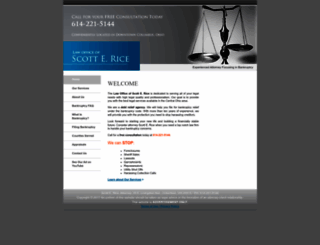 scottricelaw.com screenshot