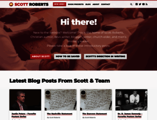 scottrobertsweb.com screenshot
