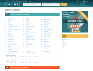 scottsdale.cylex-usa.com screenshot