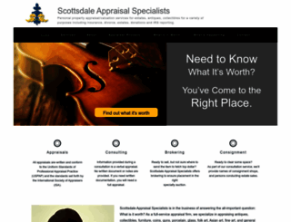 scottsdaleappraisalspecialists.com screenshot