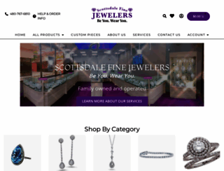 scottsdalefinejewelers.com screenshot