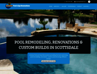 scottsdalepoolremodeling.org screenshot