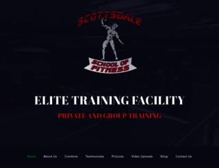 scottsdaleschooloffitness.com screenshot