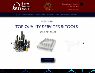 scottspecialtools.com screenshot