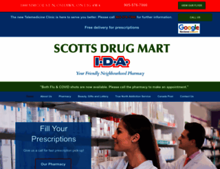 scottspharmacy.ca screenshot