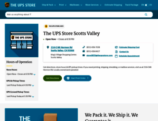 scottsvalley-ca-0833.theupsstorelocal.com screenshot