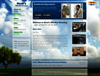 scottswindowcleaning.com screenshot