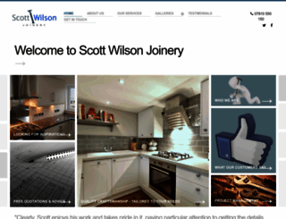 scottwilsonjoinery.co.uk screenshot