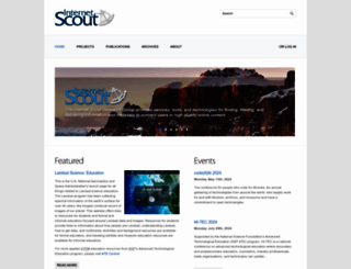 scout.wisc.edu screenshot