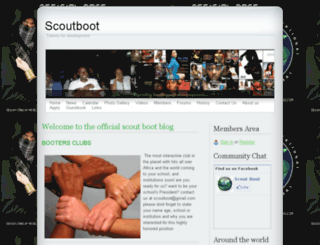 scoutboot.webs.com screenshot