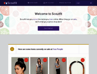 scoutfit.com screenshot