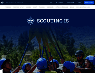 scouting.org screenshot
