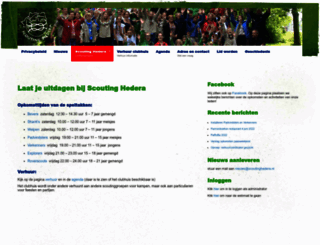scoutinghedera.nl screenshot