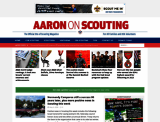 scoutingmagazine.org screenshot