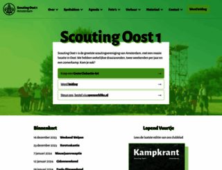 scoutingoost1.nl screenshot