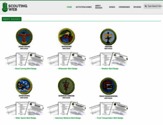 scoutingweb.com screenshot