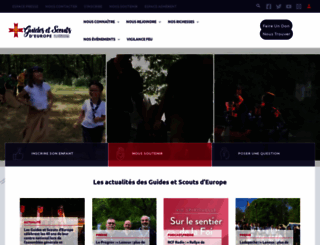scouts-europe.org screenshot