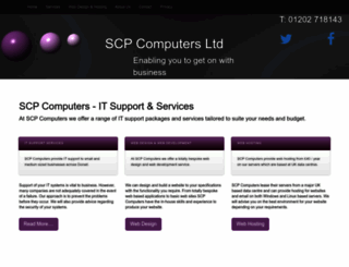 scp-computers.co.uk screenshot