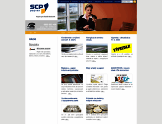 scppapier.com screenshot